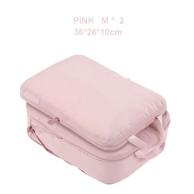 Kompresivno pakiranje Cube Bag Tote Bag Osnove za putovanja Organizator na daljinski upravljač Prijenosna prtljaga Torba za pohranu odjeće