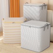 1-2 τμχ Μετακινούμενη τσάντα συσκευασίας Οργάνωση ντουλάπας Ρούχα Τσάντες αποθήκευσης Αδιάβροχα και αδιάβροχα πάπλωμα κρεβατιού Ένδυση σπιτιού