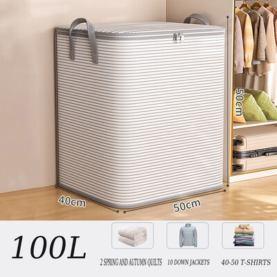 1-2 τμχ Μετακινούμενη τσάντα συσκευασίας Οργάνωση ντουλάπας Ρούχα Τσάντες αποθήκευσης Αδιάβροχα και αδιάβροχα πάπλωμα κρεβατιού Ένδυση σπιτιού