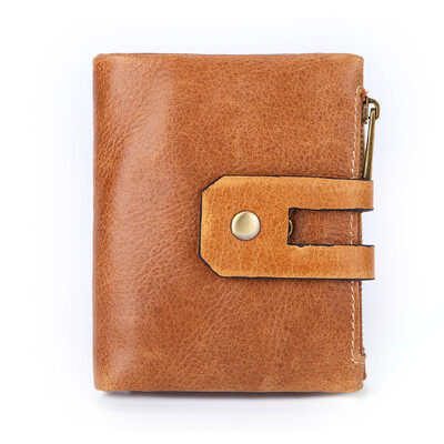 Portofel de damă din piele naturală Suport pentru carduri multiple cu blocare RFID cu buzunar pentru telefon mobil Cadouri de Ziua Mamei