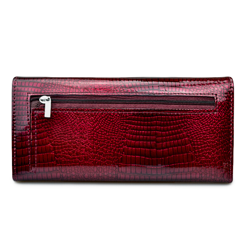 HH Ženski novčanici i torbice Luksuzni brend od aligatora Dugačka ženska torbica za novčiće od prave kože Ženski novčanik od krokodilske kravlje