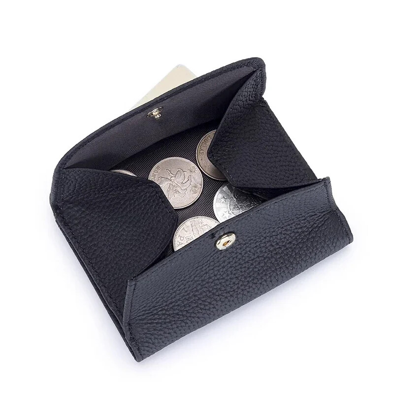 Ženske torbice od prave kože Ženski novčanici od kravlje kože Ženski džepni držač za male kovanice Mini torbica za novac Ručne torbice Anti Rfid novčanik