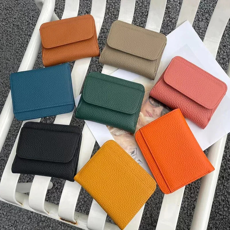Ženske torbice od prave kože Ženski novčanici od kravlje kože Ženski džepni držač za male kovanice Mini torbica za novac Ručne torbice Anti Rfid novčanik
