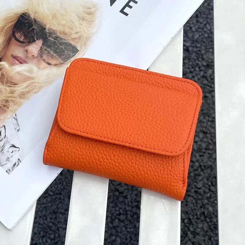 Ženske torbice od prave kože Ženski novčanici od kravlje kože Ženski džepni držač za male kovanice Mini torbica za novac Ručne torbice Anti Rfid novčanik