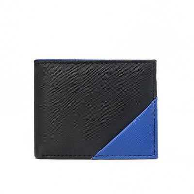 Kratki muški novčanici Tanki držači kartica s džepom za novčiće Luksuzne muške torbice Visokokvalitetni muški novčanik Stezaljke za novac od PU kože