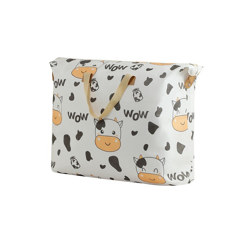 1-2 kom Organizator ormara Vreće za pohranu odjeće Slatka kravlja tješilica Torba od tkanine Poplun iz crtanog filma Odjeća za pomicanje Organizacija doma