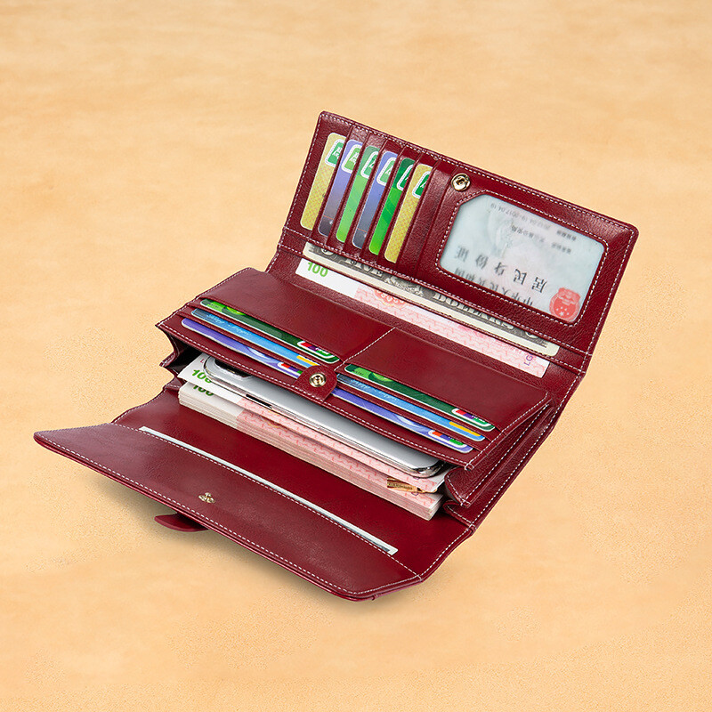 Portofele de designer de lux pentru femei Genți de mână lungi Suport card RFID Portofel pentru femei Poșete din piele naturală Poșetă pentru femei de înaltă calitate