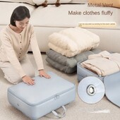 1/2 KOM Kompresijska torba s patentnim zatvaračem Pohranjivanje popluna Odjeća za kućanstvo Poplun Pokrivač Pokrivač Compress Organizacija Torba za putni kovčeg