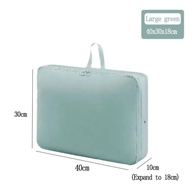 1/2 KOM Kompresijska torba s patentnim zatvaračem Pohranjivanje popluna Odjeća za kućanstvo Poplun Pokrivač Pokrivač Compress Organizacija Torba za putni kovčeg