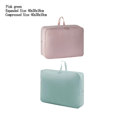 1/2 KOM Kompresijska torba s patentnim zatvaračem Pohranjivanje popluna Odjeća za kućanstvo Poplun Pokrivač Pokrivač Compress Organizacija Torba za putni kovčeg