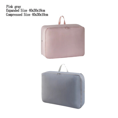 1/2 KOM Kompresijska torba s patentnim zatvaračem Pohranjivanje popluna Odjeća za kućanstvo Poplun Pokrivač Pokrivač Compress Organizacija Torba za putni kovčeg