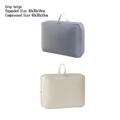 1/2 KOM Kompresijska torba s patentnim zatvaračem Pohranjivanje popluna Odjeća za kućanstvo Poplun Pokrivač Pokrivač Compress Organizacija Torba za putni kovčeg