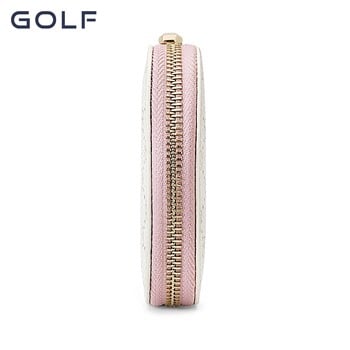 GOLF Дамски къс портфейл 2023 New Letter Retro Fashion Zero Wallet Минималистична чанта за карти Портфейл Малък кожен портфейл