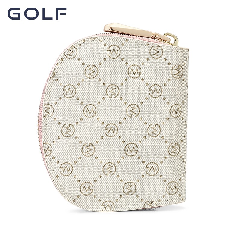 GOLF ženski kratki novčanik 2023 New Letter Retro Fashion Zero Wallet Minimalistički novčanik s karticom Novčanik Mali kožni novčanik