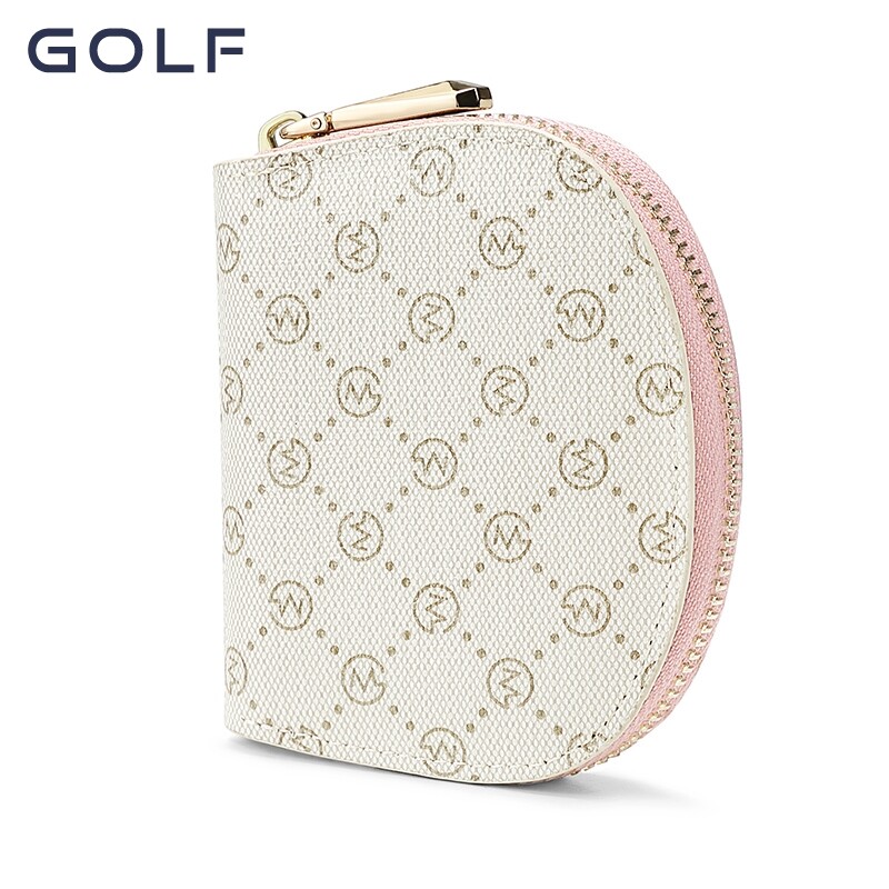 GOLF ženski kratki novčanik 2023 New Letter Retro Fashion Zero Wallet Minimalistički novčanik s karticom Novčanik Mali kožni novčanik