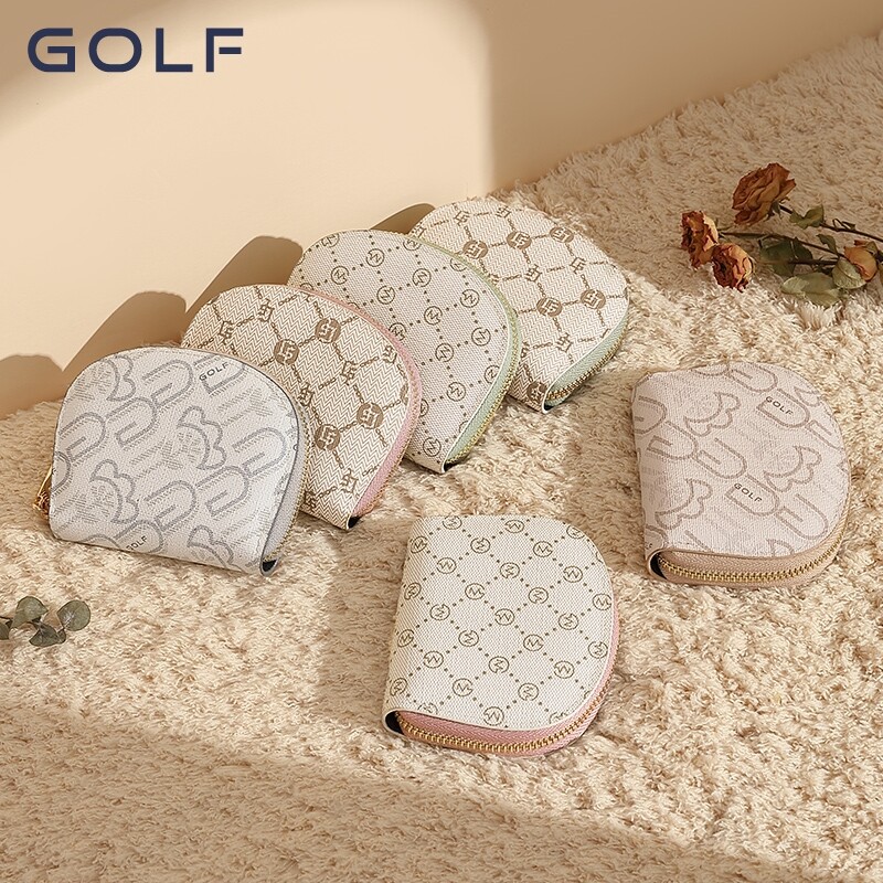 GOLF ženski kratki novčanik 2023 New Letter Retro Fashion Zero Wallet Minimalistički novčanik s karticom Novčanik Mali kožni novčanik