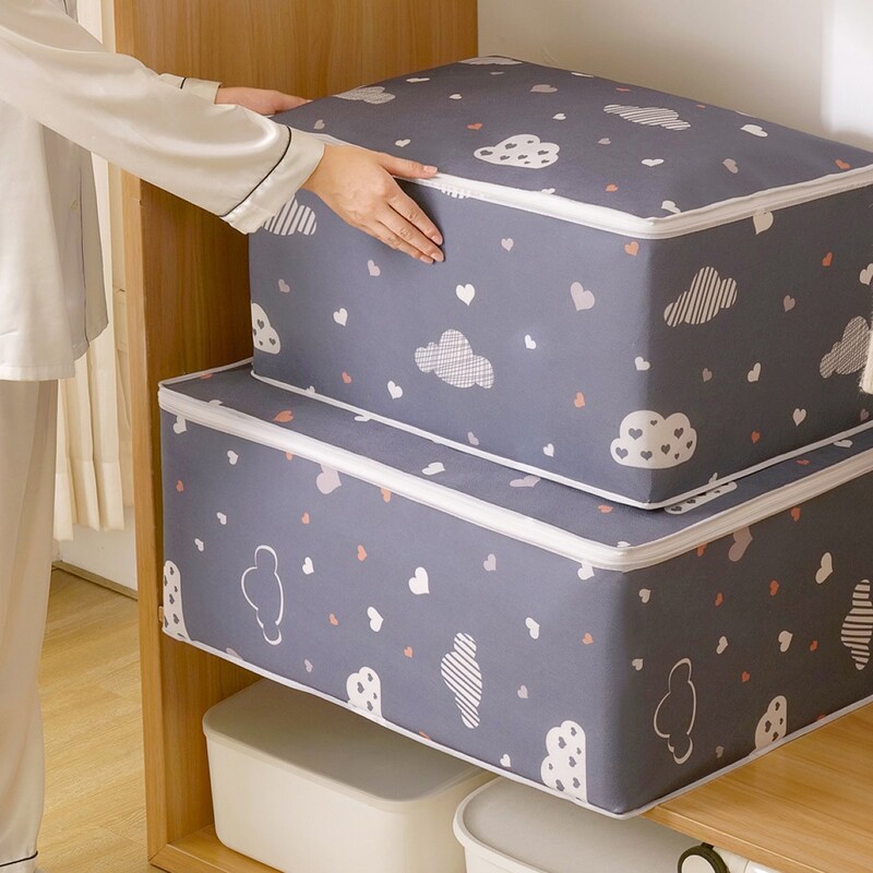 Vreća za pohranu odjeće i popluna Višenamjenska torba otporna na prašinu i vlagu Pokretna torba za pakiranje Vreća za sortiranje Kutija za pohranu