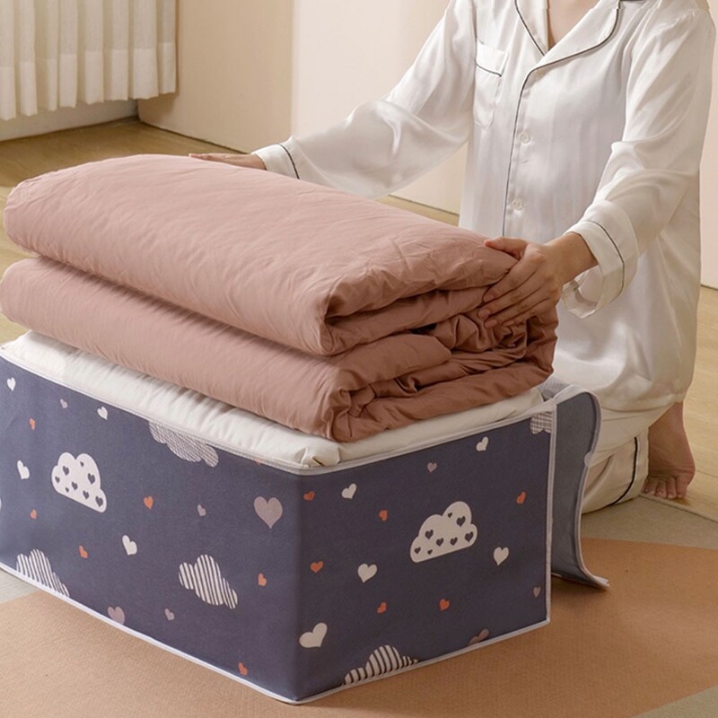 Vreća za pohranu odjeće i popluna Višenamjenska torba otporna na prašinu i vlagu Pokretna torba za pakiranje Vreća za sortiranje Kutija za pohranu