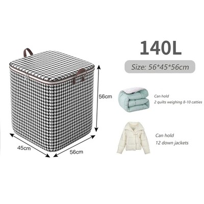 1db Összecsukható Ruha Rendező Ruhák Tárolótáskák Nagy kapacitású paplan mozgó doboz Csomagtartó Porálló ruházat Ruhásszekrény Főoldal