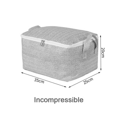 Skapis segas kompresijas maisiņš Mierinātājs kompresijas maisiņš salokāms apģērbu organizators putekļu necaurlaidīgs skapja organizators uzglabāšanas maisiņš