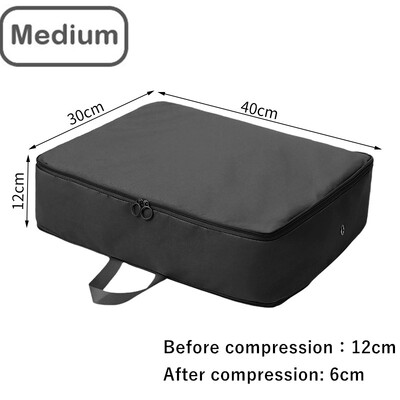 Skapis segas kompresijas maisiņš Mierinātājs kompresijas maisiņš salokāms apģērbu organizators putekļu necaurlaidīgs skapja organizators uzglabāšanas maisiņš