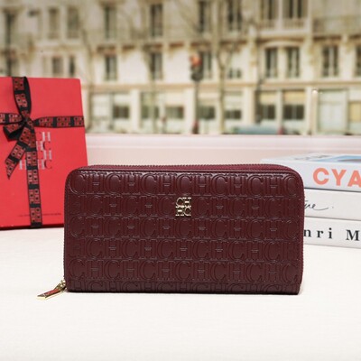 CH Prémium összecsukható, nyomtatott monogramos dizájn kiváló minőségű luxus női kézitáskák négyzet alakú pénztárca klasszikus vintage design divat