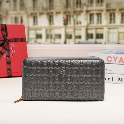 CH Prémium összecsukható, nyomtatott monogramos dizájn kiváló minőségű luxus női kézitáskák négyzet alakú pénztárca klasszikus vintage design divat