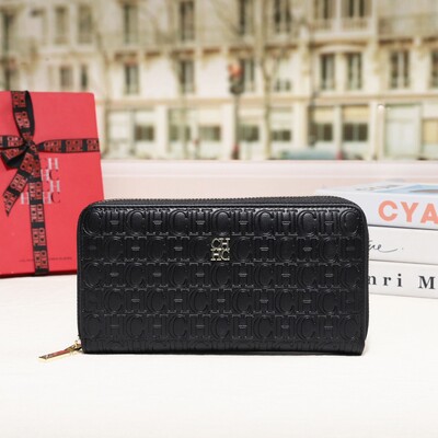 CH Prémium összecsukható, nyomtatott monogramos dizájn kiváló minőségű luxus női kézitáskák négyzet alakú pénztárca klasszikus vintage design divat