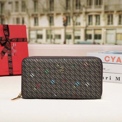 CH Prémium összecsukható, nyomtatott monogramos dizájn kiváló minőségű luxus női kézitáskák négyzet alakú pénztárca klasszikus vintage design divat