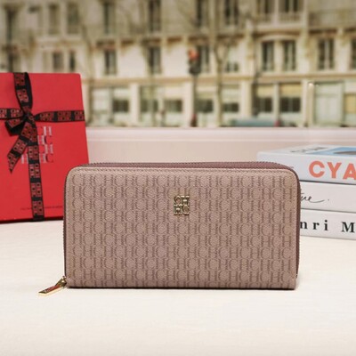 CH Prémium összecsukható, nyomtatott monogramos dizájn kiváló minőségű luxus női kézitáskák négyzet alakú pénztárca klasszikus vintage design divat