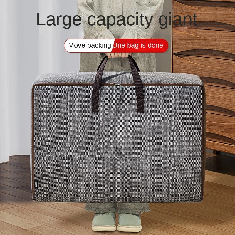 Vízálló Oxford ruhatároló táska szervező nedvességálló porálló rendező nagy kapacitású paplanruházat takaró tárolótáska