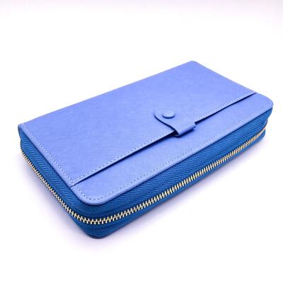 Modes maks Sieviešu somiņa Garais somiņa monētu maciņa Pases soma sievietēm Kredītkaršu turētājs Daudzfunkcionāli radoši mobilie maki