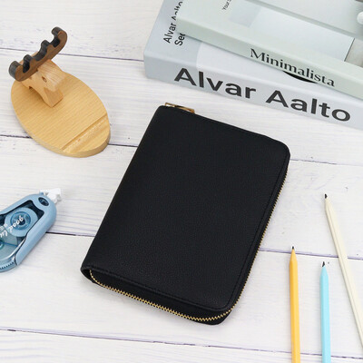 Obálka A7 Ružová čierna s peňažným rozpočtom, peňaženkový systém, obálky, zakladač, poznámkový blok na rozpočtovanie a šetrenie peňazí, iba obal