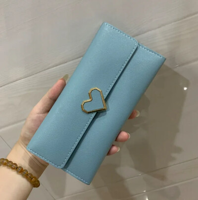 Női hosszú pénztárcák pénztárcák Luxus szerelmes szív pénztárcák hölgyeknek lányoknak pénzes zsebkártyatartó Női pénztárcák telefon kuplungtáska