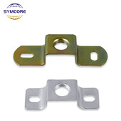 5 vnt pakabinamas lubų skydelis lanko formos pakabinamas plokštės I formos geležies lakštų sieninės lempos skydelis fiksuotas lubų sieninis metalinis nugaros juostelė