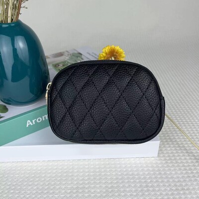 Modni novčanici i torbice PU kožna torbica za novac Ženska kratka torbica s kopčom Držači kartica za male kovanice Plava crvena spojka Novi ženski novčanik