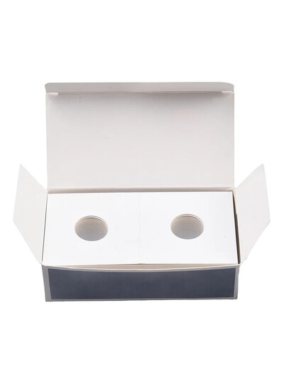 50PCS 17.5~40mm Držač za novčiće Držač za marke Kutija za pohranu Držači za pohranu Kutija Kvadratna kartonska kutija Dijelovi kućanskih potrepština