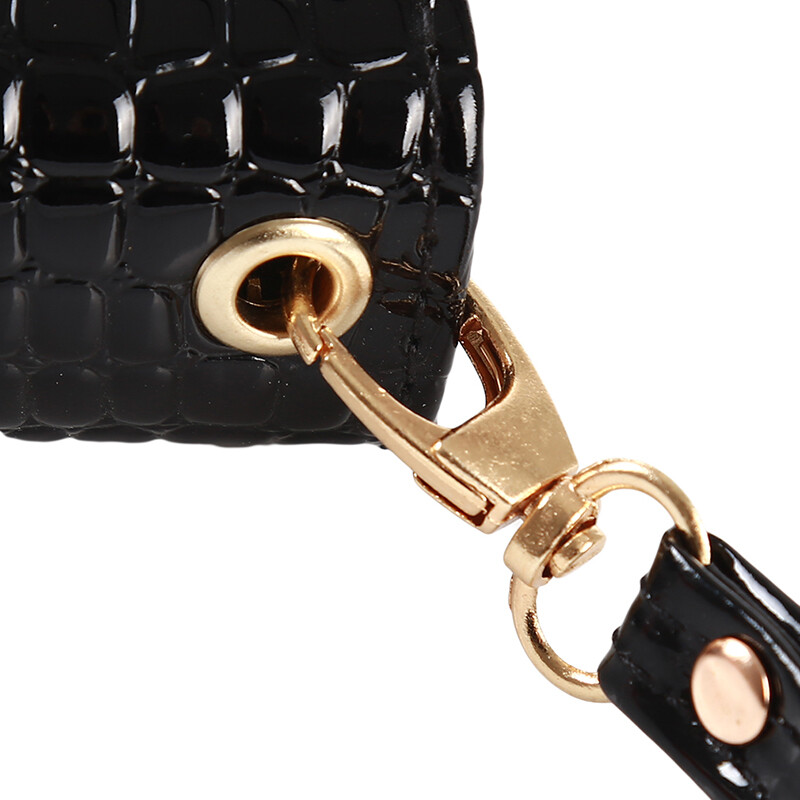 piros/fehér/fekete Női Dupla cipzáras pénztárcák Női pénztárca Divatos pénztárca Női hosszú design kézitáska telefontáska Akció