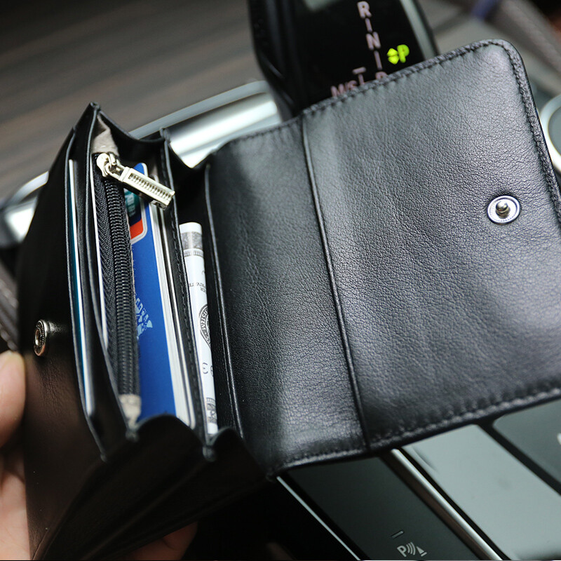 Mini portofel Portofele din piele naturală pentru femei, portofel scurt, portofele pentru femei mici și portofele pentru monede