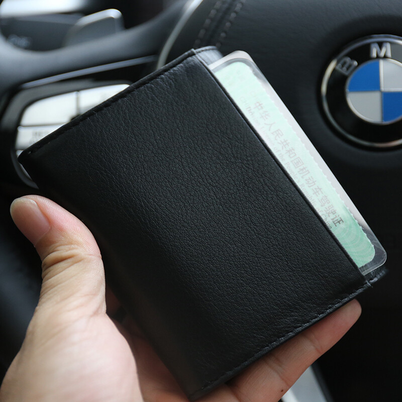 Mini portofel Portofele din piele naturală pentru femei, portofel scurt, portofele pentru femei mici și portofele pentru monede