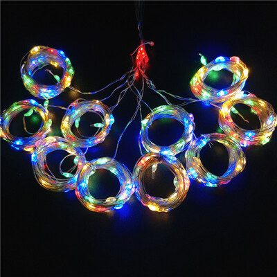 Fairy LED String Light Garland USB Remote kardin jõulutuled aastavahetuseks Kodu Magamistoa Pulmapeo kaunistus 6M 4M 3M