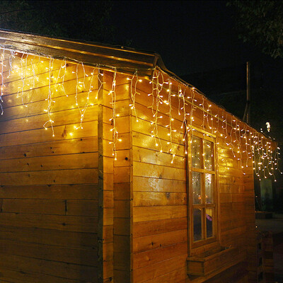 220V 110V 3.5m leptir LED svjetiljka za zavjese Božićni vijenac LED bajkovita svjetla za blagdansko vjenčanje Dekoracija doma