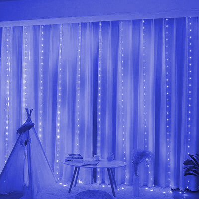 8 módú távirányítós USB Festoon LED zsinóros fény karácsonyi tündérfüzér függönyfény dekor otthoni nyaraláshoz dekoratív újévi lámpa