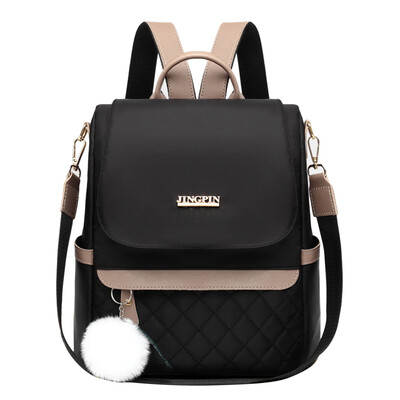 Ženski platneni ruksak Oxford, ženski ruksak velikog kapaciteta na jedno rame, modni ruksak za slobodno vrijeme, torbica