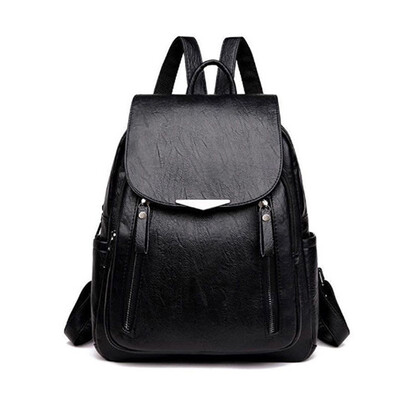 Ženske velike visokokvalitetne ruksake kožne školske torbe modne svestrane putne ženstvene kožne torbe na rame