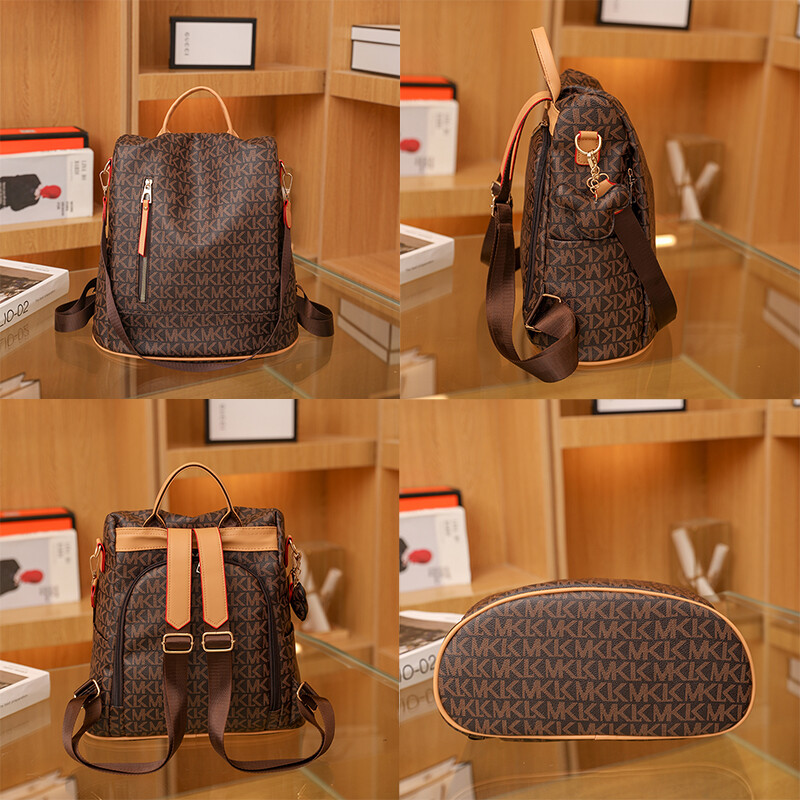 Dizajnerski ženski kožni ruksak, višenamjenski protuprovalni ruksak, ženska visokokvalitetna luksuzna torba Sac a Mains Femme Bagpack