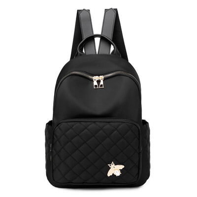 Najlonski ženski ruksak 2024, nova korejska verzija, moderan, svestran ruksak od Oxford tkanine, ležeran putni ruksak velikog kapaciteta