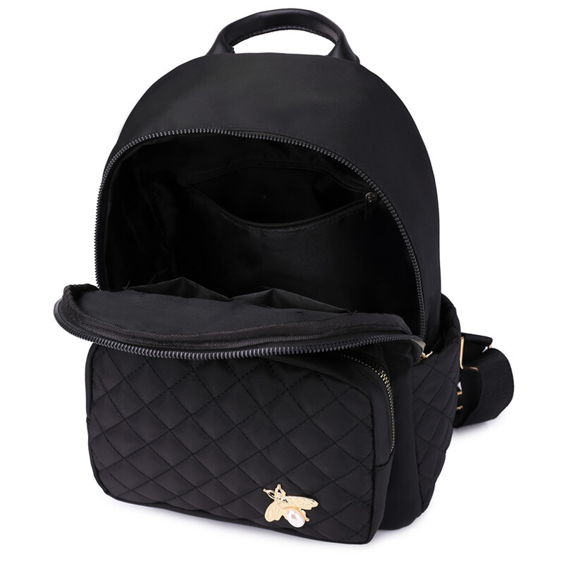 Najlonski ženski ruksak 2024, nova korejska verzija, moderan, svestran ruksak od Oxford tkanine, ležeran putni ruksak velikog kapaciteta