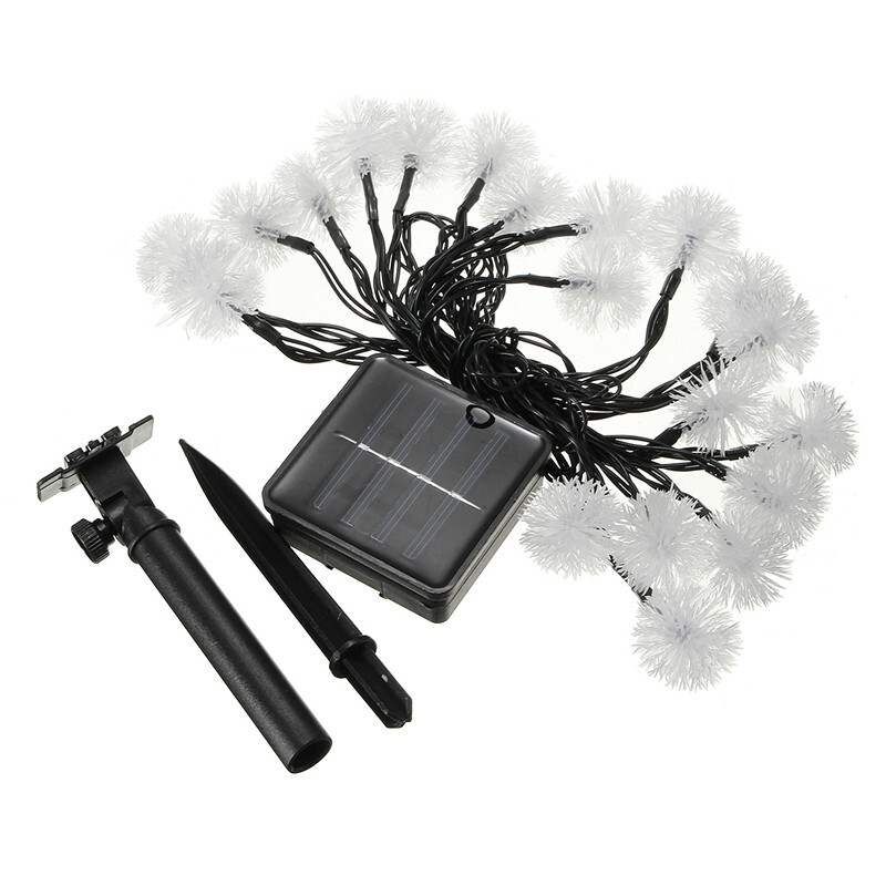 4/6M LED āra saules stīgu pasaku gaismas ūdensnecaurlaidīga dārza zāliena kāzu Ziemassvētku mājas dārza ballītes dekorēšanas lampa