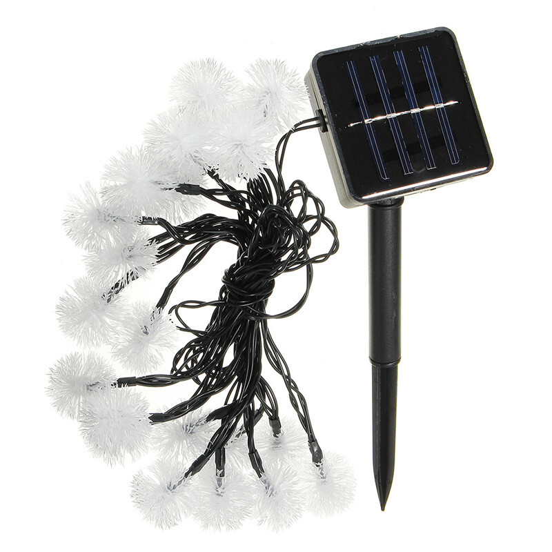 4/6M LED āra saules stīgu pasaku gaismas ūdensnecaurlaidīga dārza zāliena kāzu Ziemassvētku mājas dārza ballītes dekorēšanas lampa